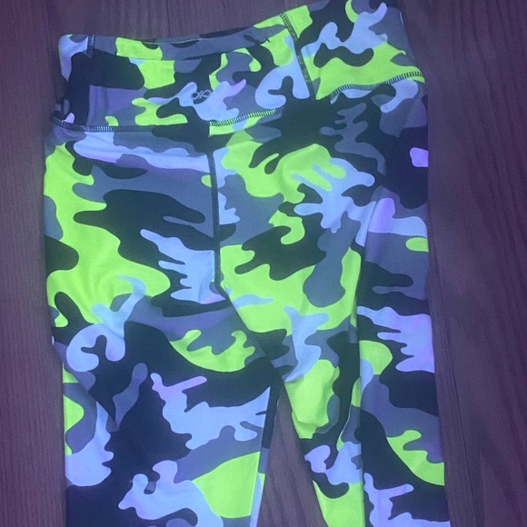 army print leggings/yoga pants - Picture 1 of 2